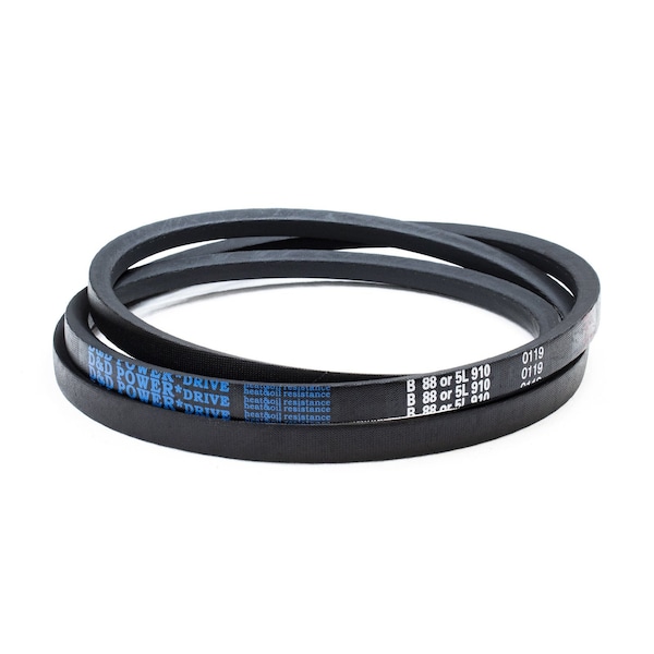 D&D B88/5L910 Classical V-Belt, 91 in Outside Length, 21/32 in Top Width, 1 Ribs B88/5L910 - main